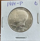 1964 D Kennedy Silver Half Dollar  BU
