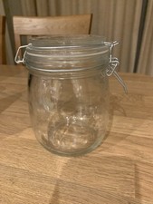 Image of 1 Litre Clip Top Kilner Jars – 8 Available. Brand-New.