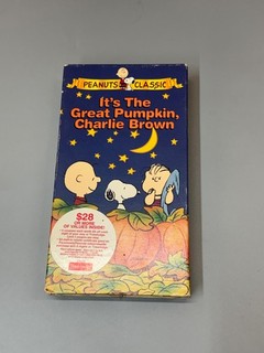 It’s The Great Pumpkin Charlie Brown VHS