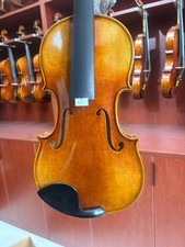 Aged Wood Professional Handmade One Piece Back 4/4 Violin with Case Bow