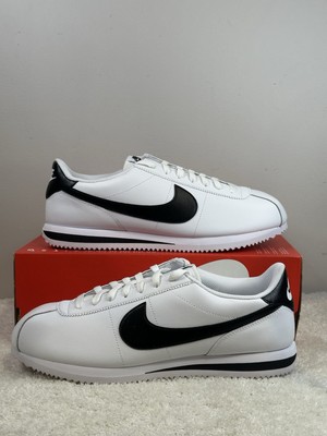 New Nike Cortez White Black DM4044-105 Men s Size 10 Box No Lid