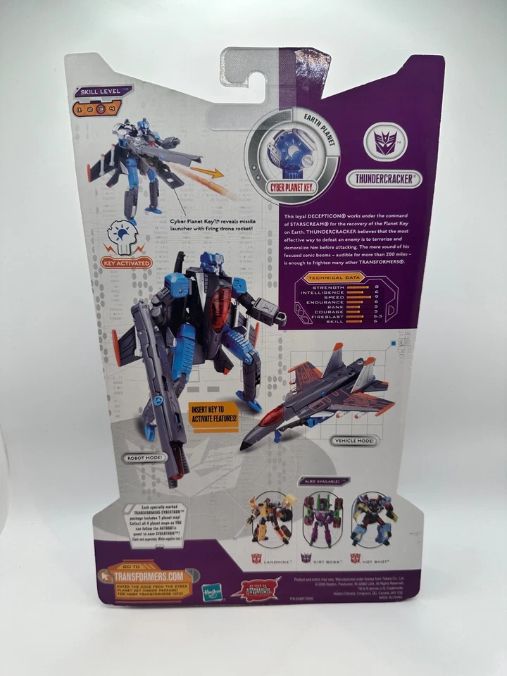Transformers Cybertron - Deluxe Class THUNDERCRACKER - NEW! - Image 2 of 2