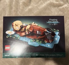 LEGO Ideas Floating Sea Otters 21366 Complete...