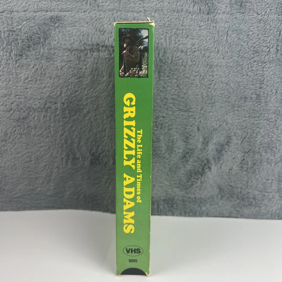 The Life And Times Of Grizzly Adams 1989 Dan Haggerty VHS Cassette Tape - Image 2 of 4