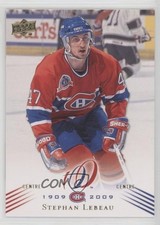 2008-09 Upper Deck Montreal Canadiens Centennial Set Stephan Lebeau #120 2d8