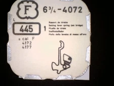 NOS Felsa #445 Setting Lever Spring / Set Bridge - Cal 4072