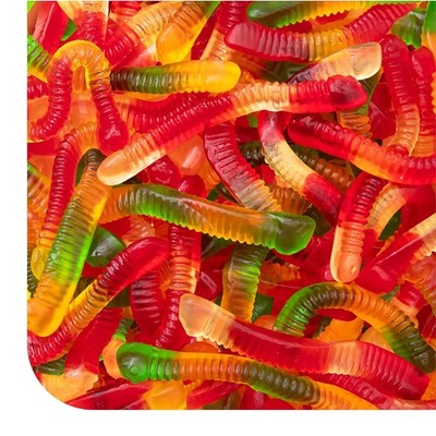 Gummy Worms - 2 Pound Pack - Gummy Candy - Assorted Fruit Flavors