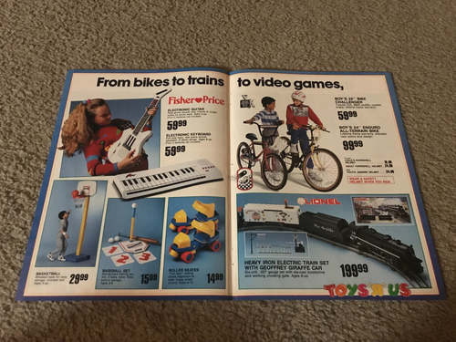 TOYS R US 1989 CATALOG TURBOGRAFX 16 NES GAMES ZELDA SUPER MARIO 2 SIMON'S QUEST - Picture 6 of 9