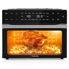 32QT Extra Large Air Fryer, 19-In-1 Air Fryer Toaster Oven Combo with Rotisse...