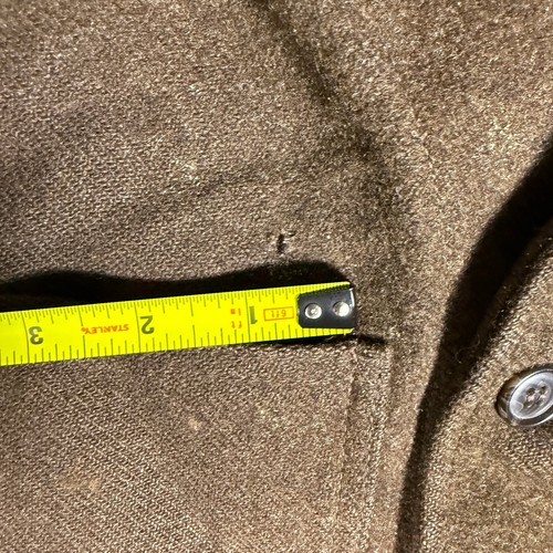 Vintage Filson Genuine Garment Wool Vest Brown Hunting Utility Outdoor Workwear - Picture 5 of 6