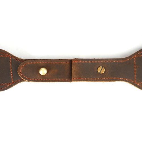 TOURBON Hunting Rifle Sling Webbing Shotgun Strap Adjustable Leather Buckle - Picture 10 of 24