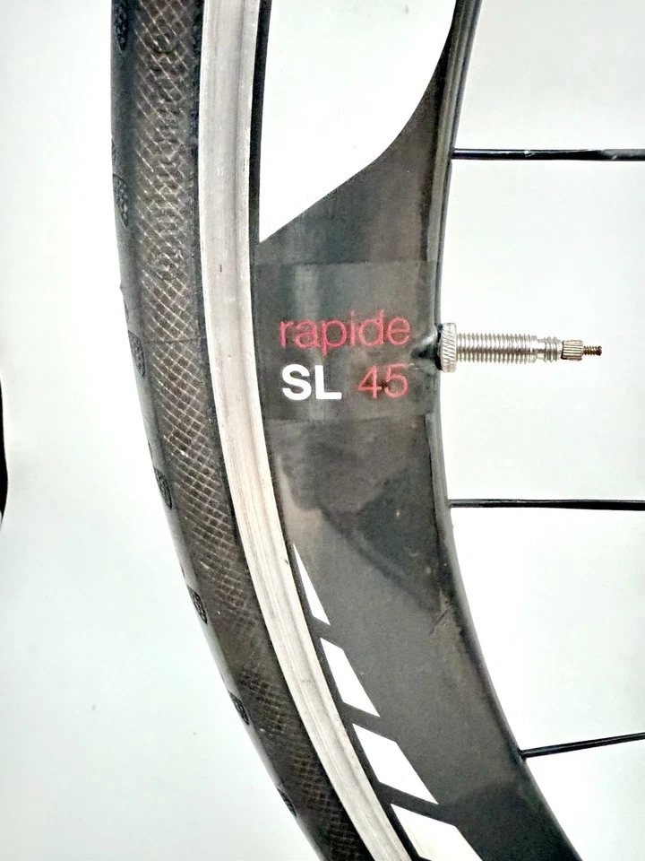 Roval Rapide SL 45 Carbon Composite Rear Wheel 700c Rim Brake w/ Gatorskin Tire - Image 4 of 4