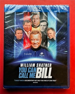 William Shatner YOU CAN CALL ME BILL Blu ray Biography Documentary 2024 SEALED