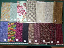 FQs pieces 1/4 Yds calicos florals blenders cotton craft quilting fabric