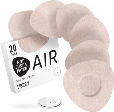 Not Just A Patch Air Libre 3 Plus Sensor Covers (20 Freestyle 3, Beige 
