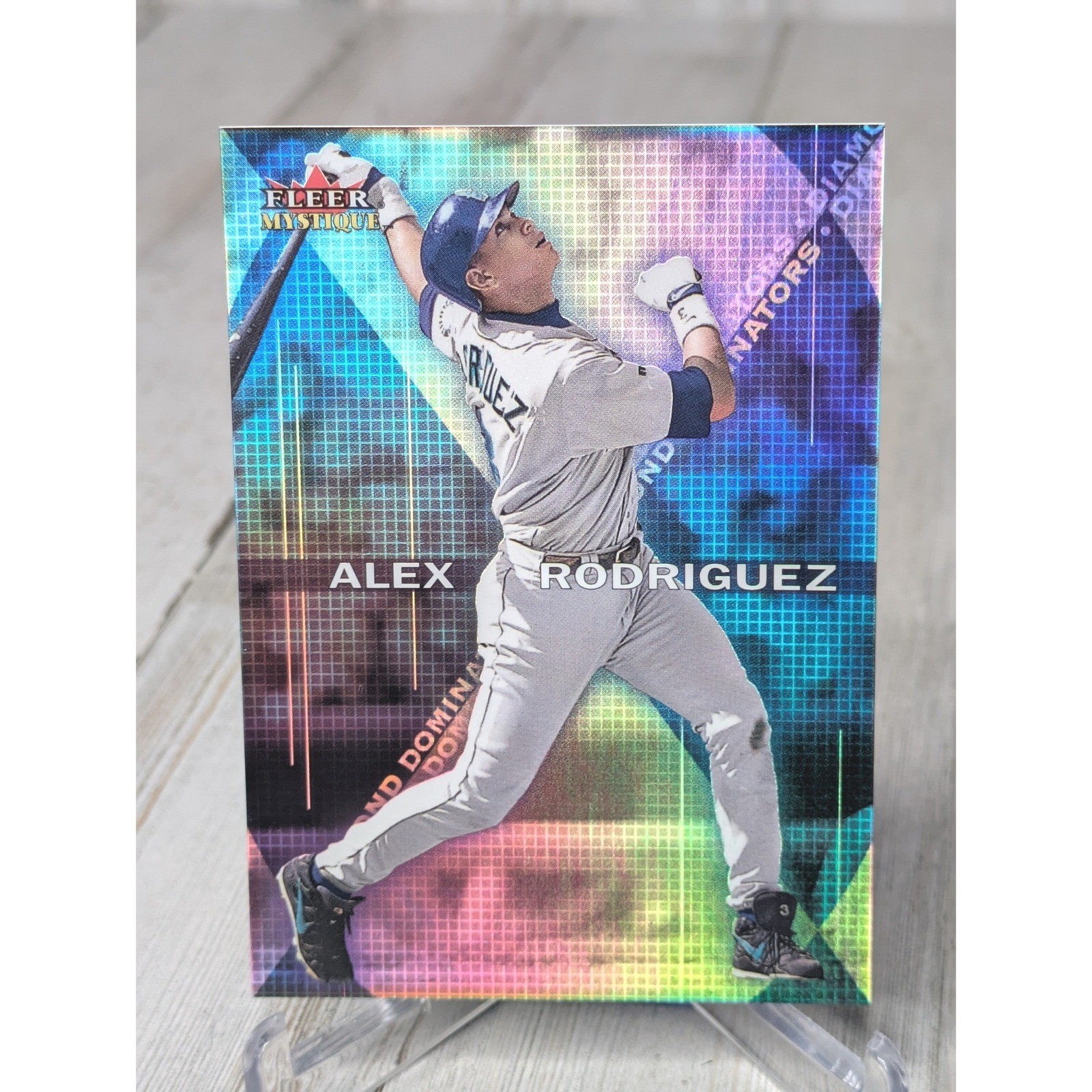 2000 Fleer Mystique Alex Rodriguez Diamond Dominators #10 Mariners