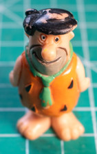 Vintage 1982 Fred Flintstone 2 Inch Miniature Figure Made in Hong Kong Rare