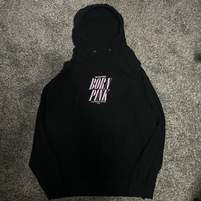 BLACKPINK BORN PINK WORLD TOUR フーディー　L Blackpink 2022 Born Pink World Tour Hoodie Black, Size L, Official