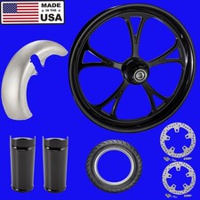 Harley Davidson Touring Fat Front Tire Kit " Cyclone " *Made in the USA*