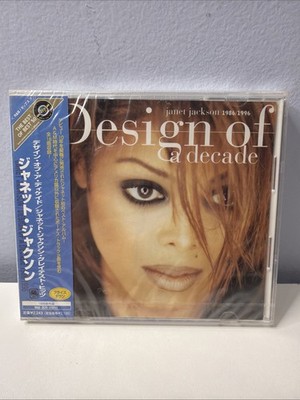 JANET JACKSON CD Design Of A Decade 2002 Japan UICY-2505 Brand New Sealed