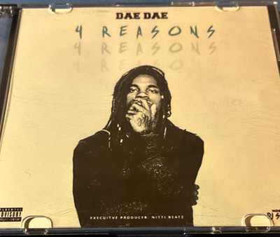 Dae Dae Rap & Hip-Hop CD '4 Reasons' Album Nitti Beatz Parental Advisory Jewel  
