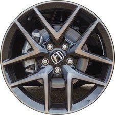 18 Honda Civic Wheel Rim Factory Oem 10393 2022-2025 Machined Black