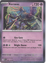 Xerneas 064/132 Mega Evolution Holo Rare