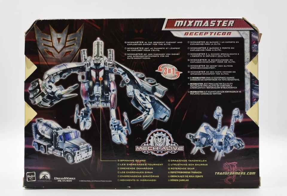 Transformers Revenge of The Fallen - Mixmaster Voyager Class Action Figure - Image 2 of 3