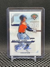 Walker Janek 2025 Prospect Edition Prospect Ticket Holo  Auto #112  Astros