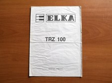 ELKA TRZ-100 Original Service Manual Schematic Diagram Schematic Electrical