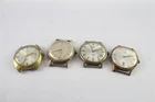 Vintage Mechanical Watch Heads Timex 100 Technos WORKING x 4