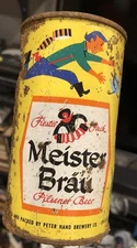 Meister Brau Fiesta Pack Farm Breakfast Chicken Flat Top Beer Can Chicago IL