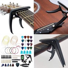 66pcs Accessori per Chitarra Kit Comprende Corde, Sintonizzatore, 3-in-1