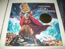 THE TEN COMMANDMENTS 2-Laserdisc LD SET REMASTERED WIDESCREEN FORMAT BRAND NEW
