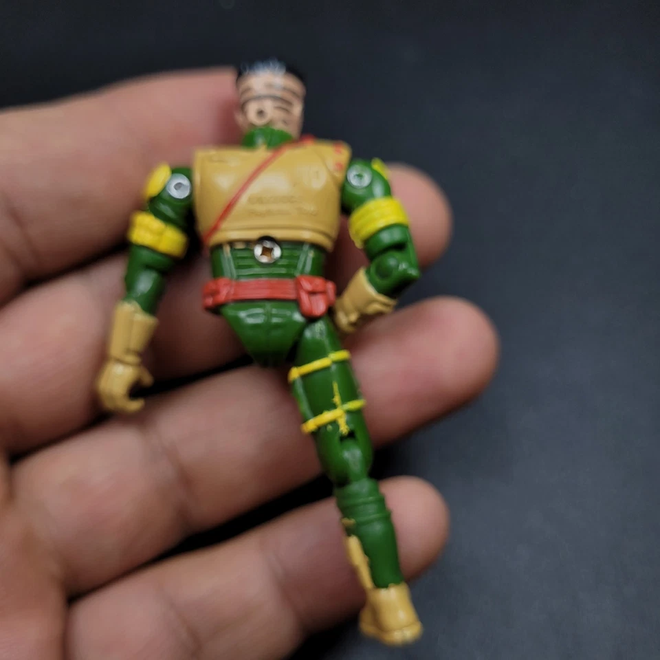 Figura de acción Playmates Exo Squad JT Marsh 1993 ataque aéreo marco electrónico juguete suelto Foto 3 de 4