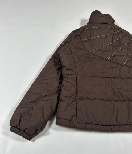 Columbia Puffy Quilted Brown Jacket Youth Size 7/8 - Picture 5 of 11