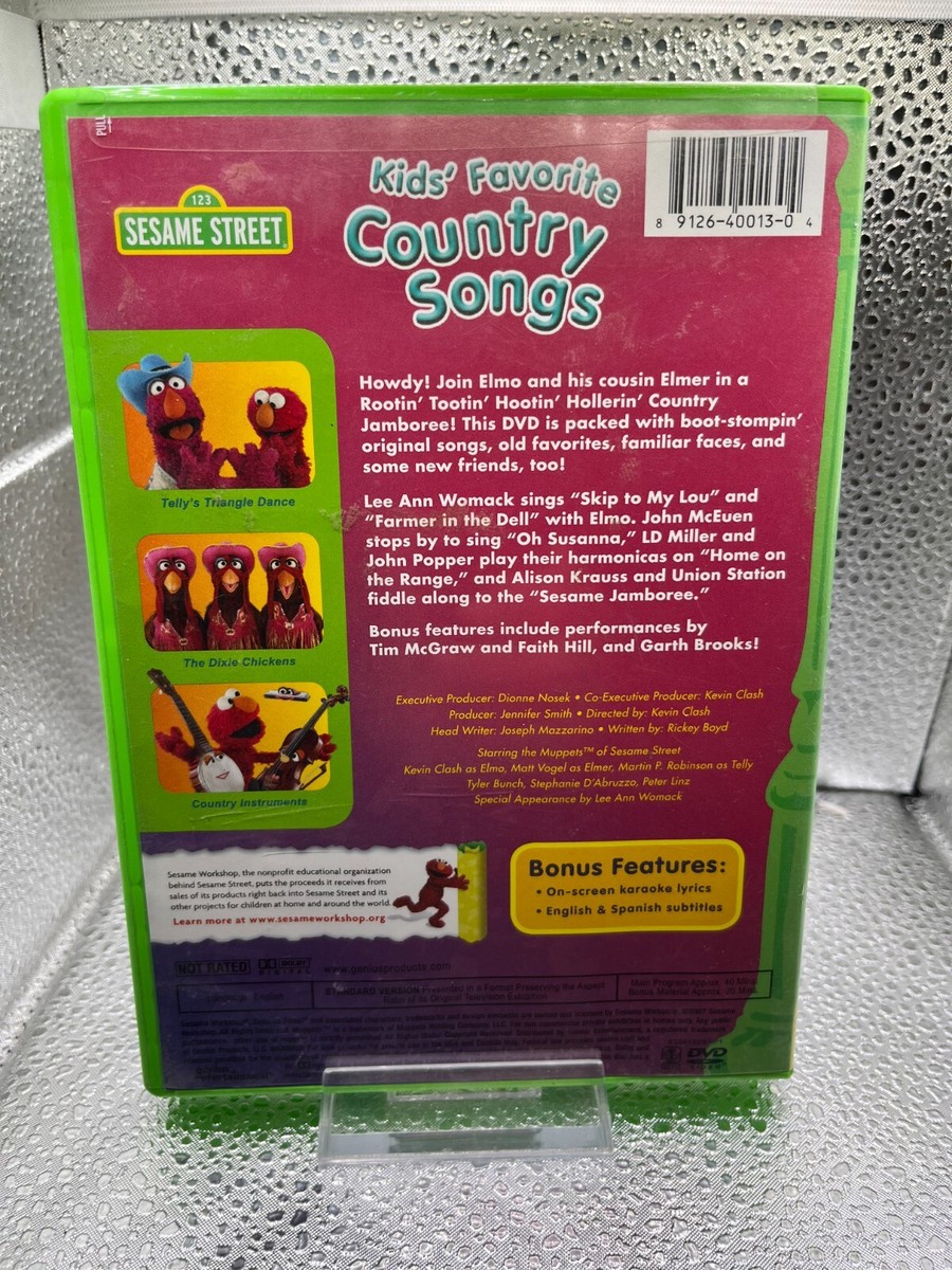 その他 Kids Favorite Country Songs [DVD] Kids Favorite Country Songs (DVD), Sesame Street, Kids