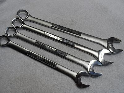 #ad Craftsman SAE Combination Wrench Set USA NOS 12 pt 1quot; 1 1 4quot; 4 pcs $189.94