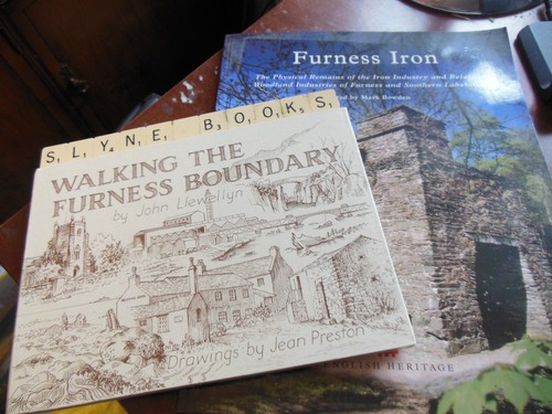 2x Bücher Walking The Furness Boundary & Furness Iron Barrow in Millom Ulverston