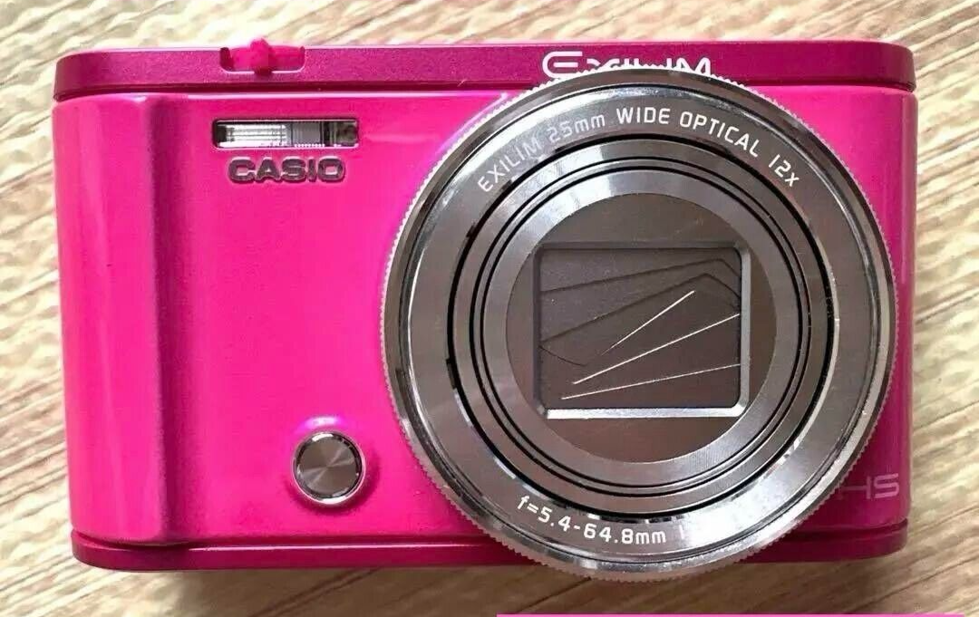CASIO EXILIM HIGH SPEED EX-ZR3100 vivid Pink 12.1MP Digital CASIO EXILIM HIGH SPEED EX-ZR3100 vivid Pink 12.1MP Digital