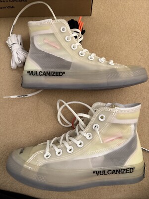 Off-White X Converse Chuck 70 The Ten 162204C Clear/White