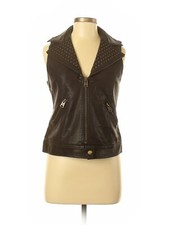 Buffalo By David Bitton Women Brown Vest M