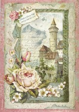 Carta di Riso A4 Decoupage -