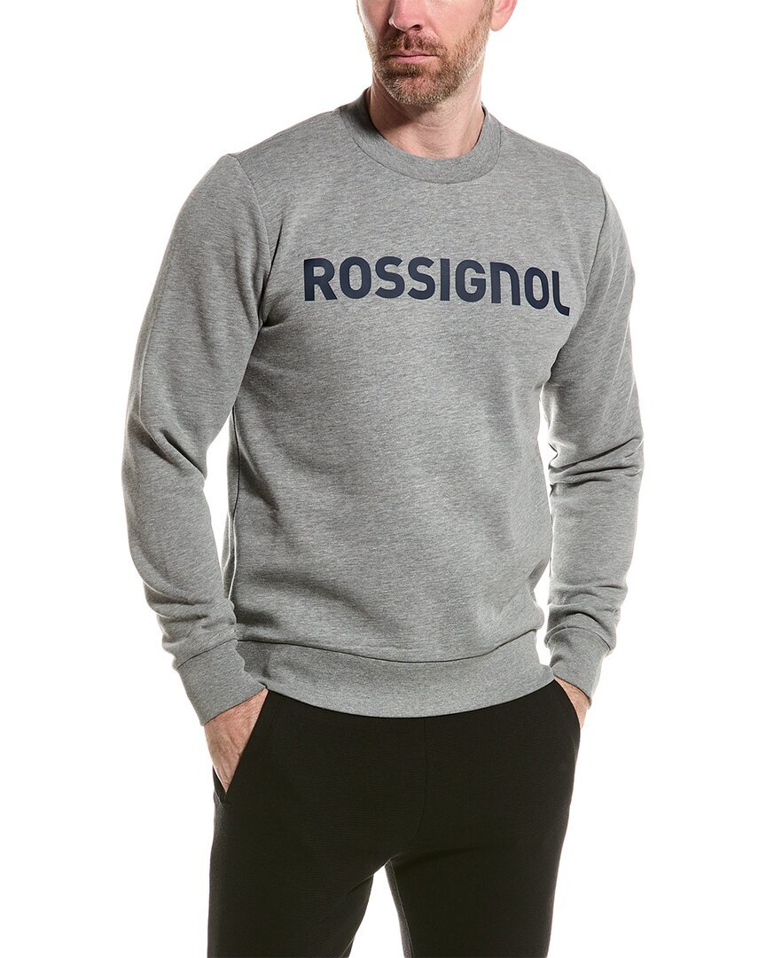 Толстовка с логотипом Rossignol мужская серая L 9590₽
