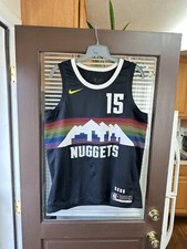 Authentic Nikola Jokic #15 Denver Nuggets City Edition NBA Basketball Jersey
