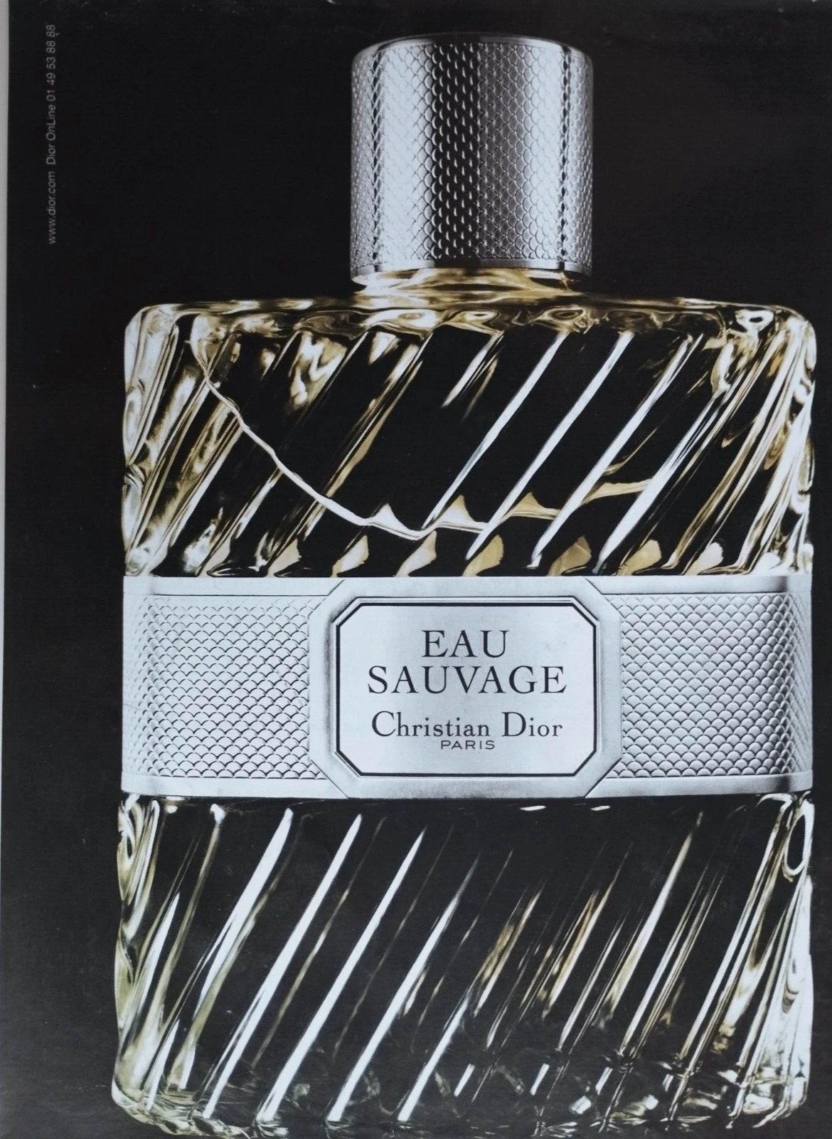 Publicité ancienne imprimée Christian Dior !! 
