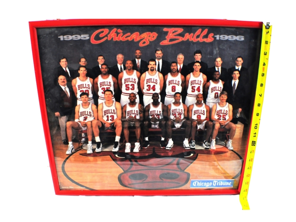 Vintage Chicago Tribune Chicago Bulls Photo 1995-1996 | eBay