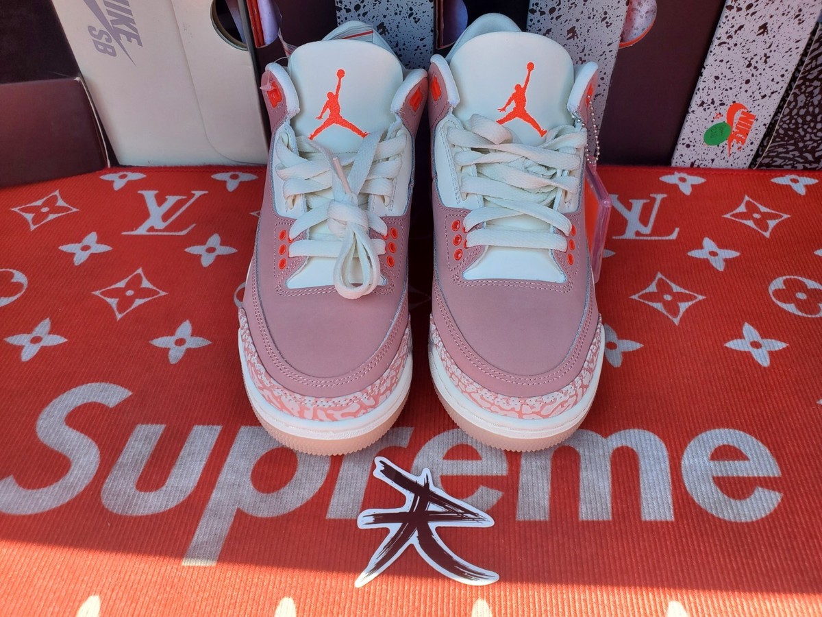 Air Jordan 3 Retro Rust Pink 6.5W/5M | eBay