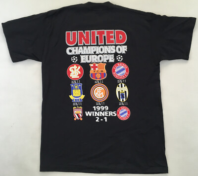 Manchester Utd 1999 The Treble Winners T-shirt jersey United