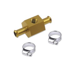In-line Golden Fuel Pressure Gauge Adapter Fits 38 Fuel Hose 18 Npt 2975